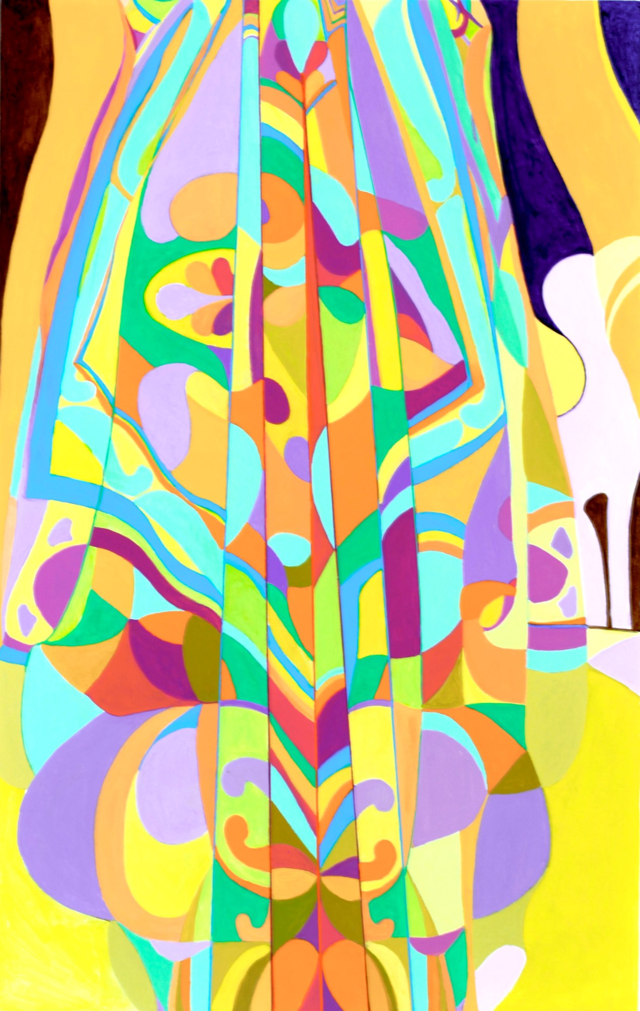 Original abstract painting by Ken Blakemore