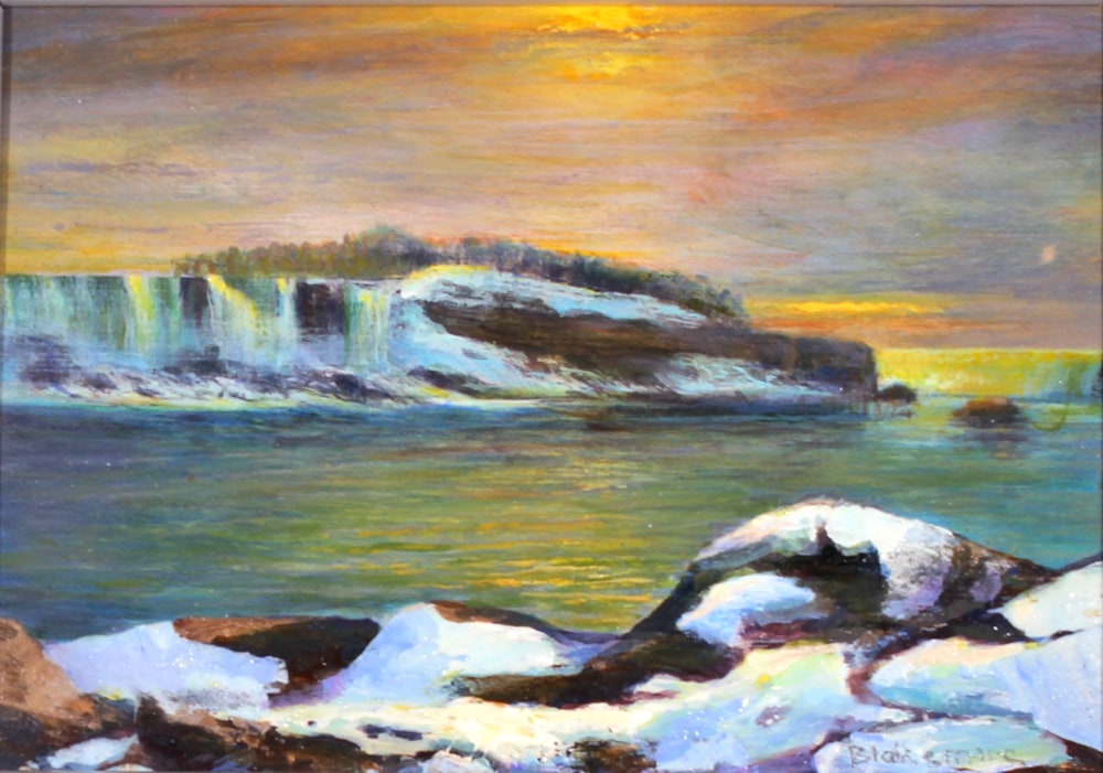 The Frosty Gandeur of Niagara Falls